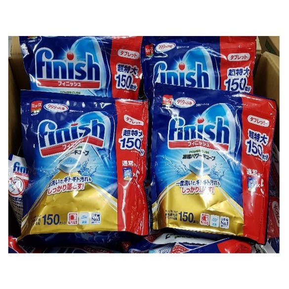 Viên rửa bát Finish túi 150 viên nhật ( sỉ / lẻ )