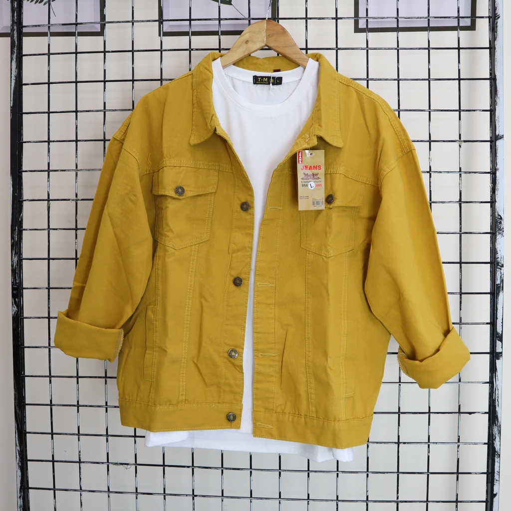 Áo Khoác kaki Jean chống nắng Nam Nữ Kaki Jean Unisex Phong Cách Hàn Cực Chất Siêu Đẹp Hot nhất