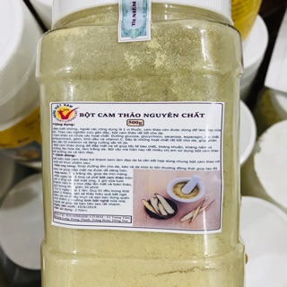 500g bột cam thảo cam kết nguyên chất