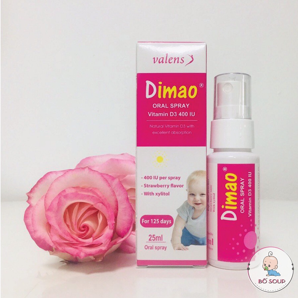 DIMAO VITAMIN D3 400 IU Dạng Xịt Nhập khẩu chính hãng