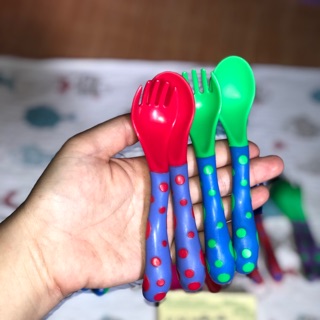 Bộ muỗng nĩa ăn dặm NuBy