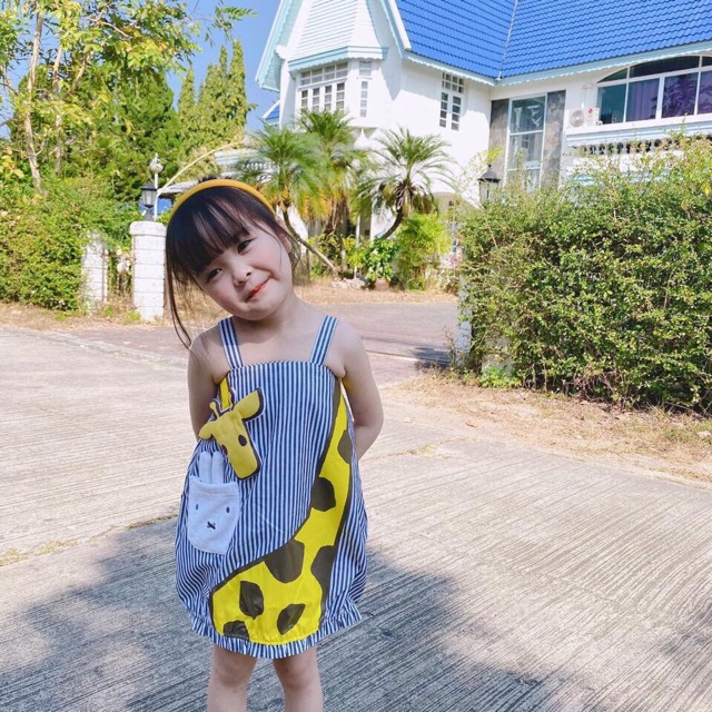 Váy 2s Hươu 3D bé gái