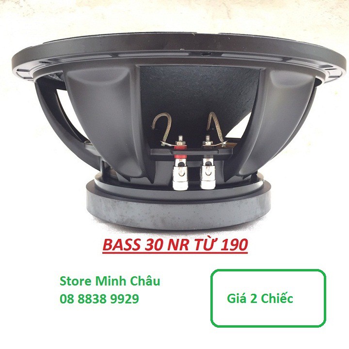 2 LOA BASS 30 NR TỪ 190 COIL 76 CAO CẤP-GIÁ 2 CỦ LOA