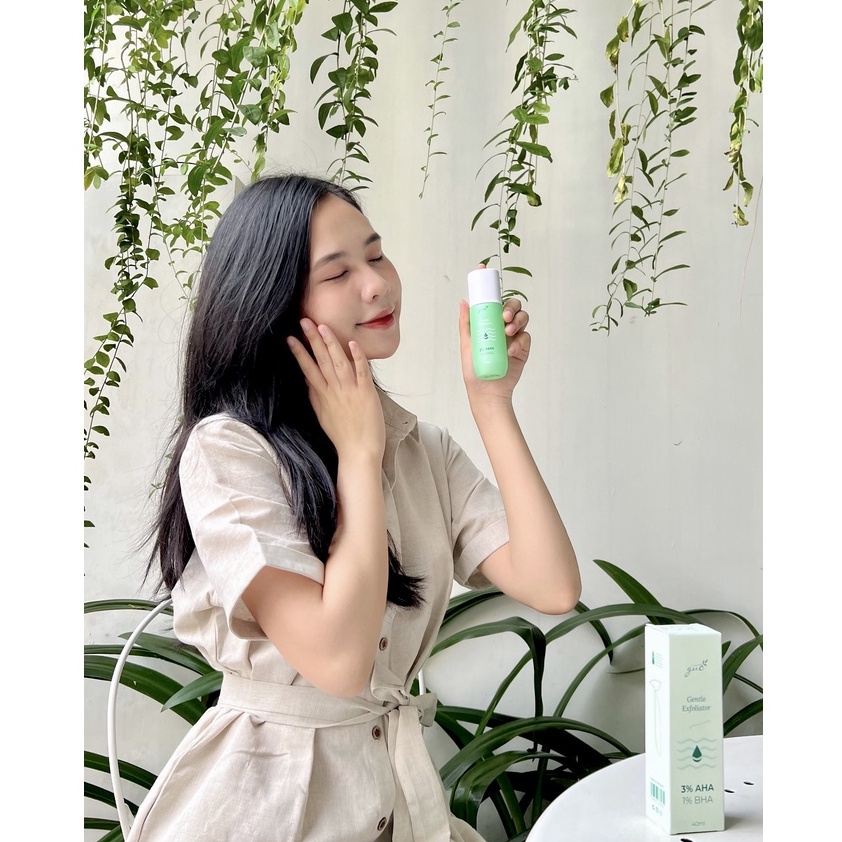 [Dịu nhẹ, 0% Cồn] - Tẩy Tế Bào Chết An Toàn Cho Mẹ Bầu Gentle Exfoliator AHA 3% &amp; BHA 1% GUO 40ml