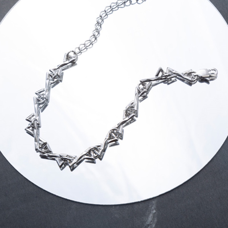 Vòng Tay Mặt Chữ Z Phong Cách hip hop Thời Trang Cao Cấp