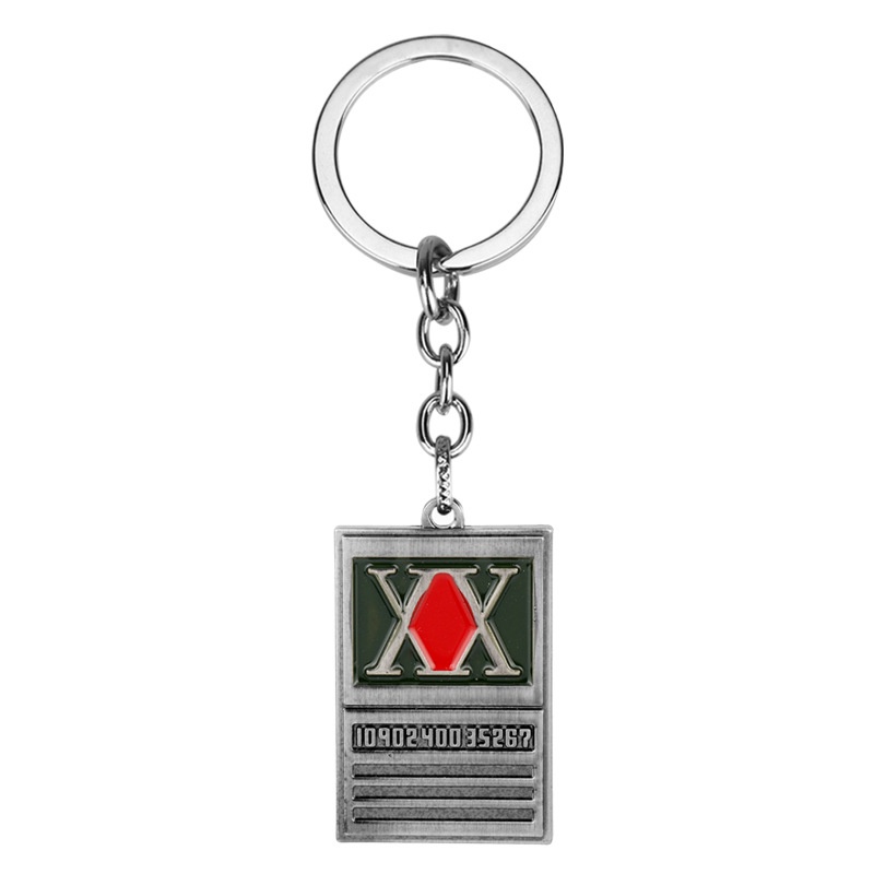 Vòng cổ Hợp Kim Mặt Khắc Hình Nhân Vật Anime Hunter X Hunter Độc Đáo Cho Nam Và Nữ