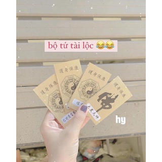 COMBO 4 MIẾNG DÁN ĐIỆN THOẠI TÀI LỘC MAY MẮN