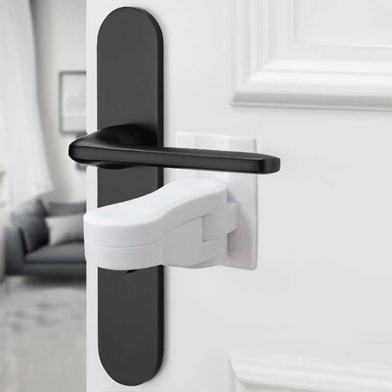 Khóa Tay Nắm Cửa Trượt Chống Trộm Bảo Vệ An Toàn Cho Bé