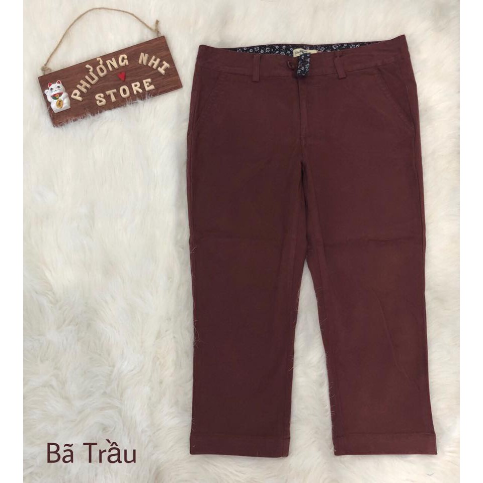 QUẦN LỠ KAKI THUN MÀU BÃ TRẦU