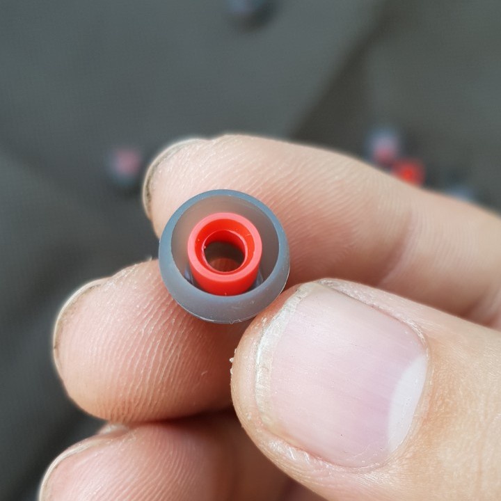Nút tai nghe silicon. Bộ nút, Tip tai nghe chính hãng. Bộ 3 cặp nút tai nghe cách âm