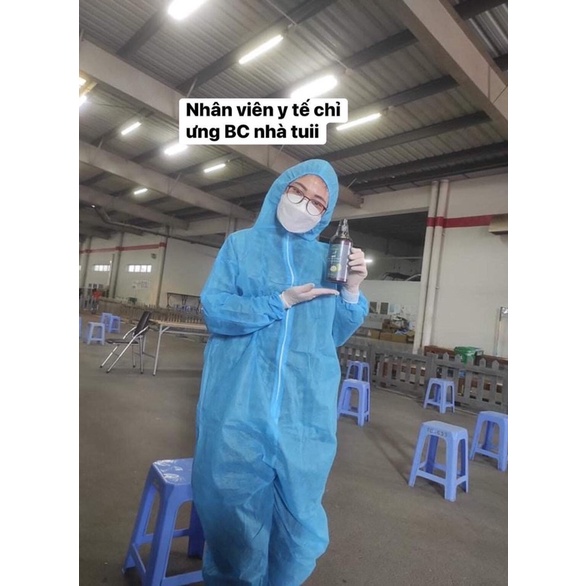 Sét 100c Khẩu trang 3D kháng khuẩn BC Mask (Túi zip 5c tiện lợi)
