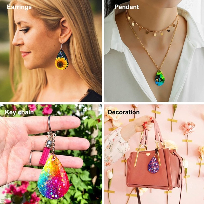 Khuôn Silicone Làm Mặt Trang Sức Hình Trái Cây Độc Đáo