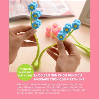 Cây Lăn Massage Mặt V-Line