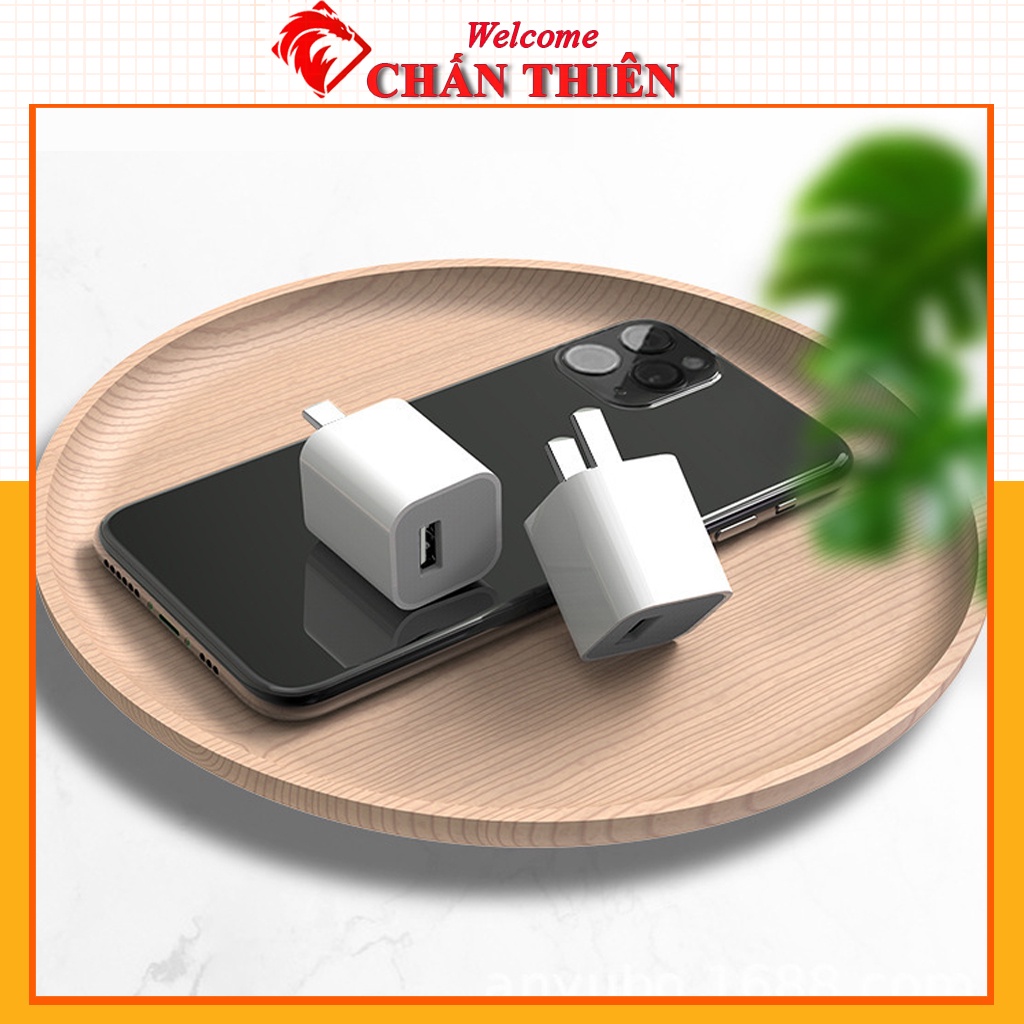 Củ Sạc nhanh dành cho IP6,7,8Plus,X,Xsmax nguồn điện 5V sạc ổn định bảo hành 12 tháng - Phụ kiện chấn thiên