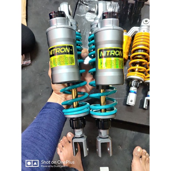 Phuộc OHLINS/ Nitron/RCB bình dầu lắp Nouvo6 NVX Nouvo LX Nouvo5 Shark PCX Impulse AIRBLADE  Dylan....