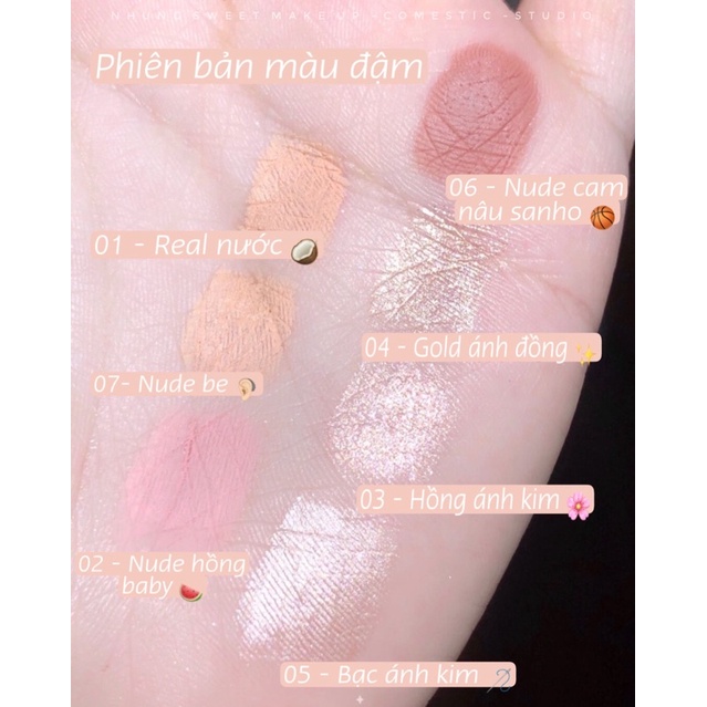 Chì vẽ đa năng vẽ bọng mắt cười + Che khuyết điểm + khử thâm viền môi FLORTTE