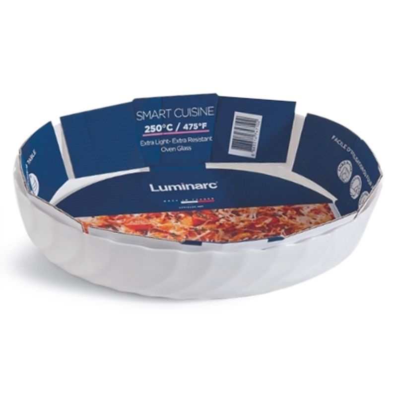 Khay Nướng Thủy Tinh Luminarc Smart Cuisine Trianon Oval 32x24cm - Chính Hãng Nhập Khẩu Pháp