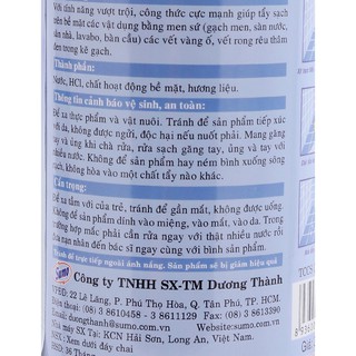 Chai Chất Tẩy Tolet Sumo 1000ml