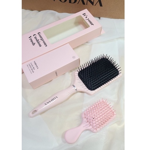 Lược chải tóc gỡ rối và massage da đầu Vodana Lovely Mini Cushion Brush VA21MCPK