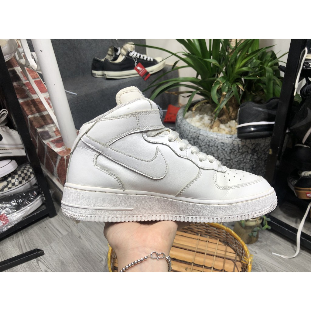 GIÀY NIKE AF1 HIGH WHITE 2HAND