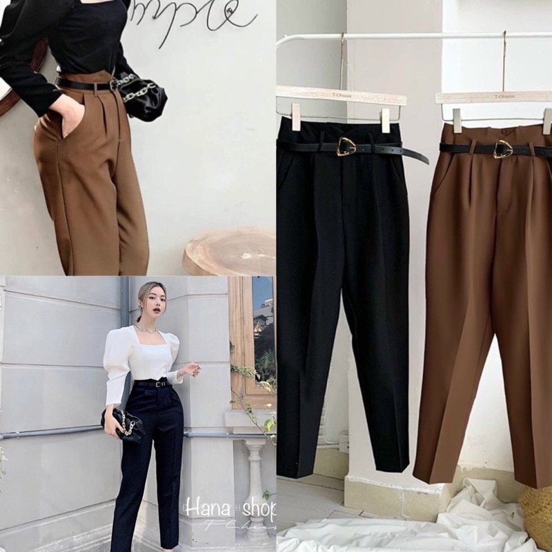Quần baggy tây tặng kèm dây thắc lưng bigsize(M/L/Xl/XXL) 50 kg đến 100kg