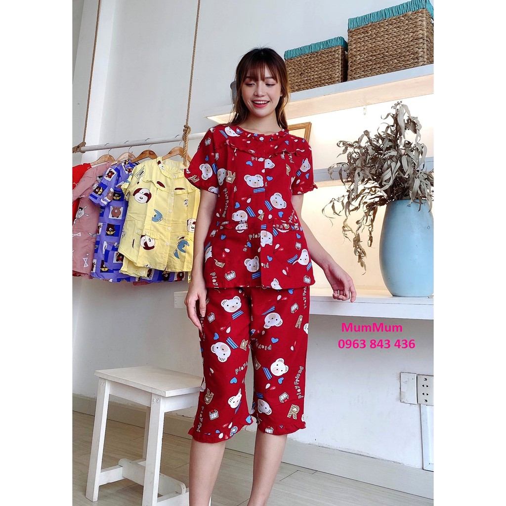Bộ lửng kate thái mặc Bầu sau sinh.