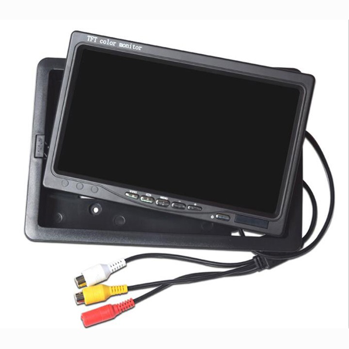 Màn hình ô tô 7 Inch chuẩn HD gắn Taplo nguồn DC12-24V
