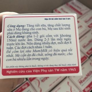 Cốm lợi sữa MumMilk
