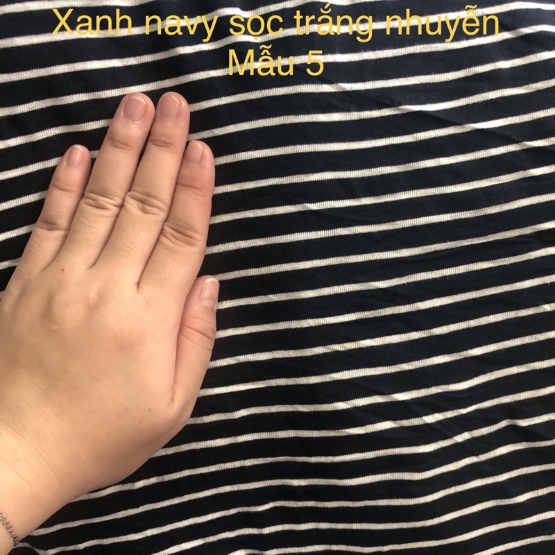 1m Vải Thun Cotton 2 Chiều Khổ 1m6-1m8 Hàng Công Ty