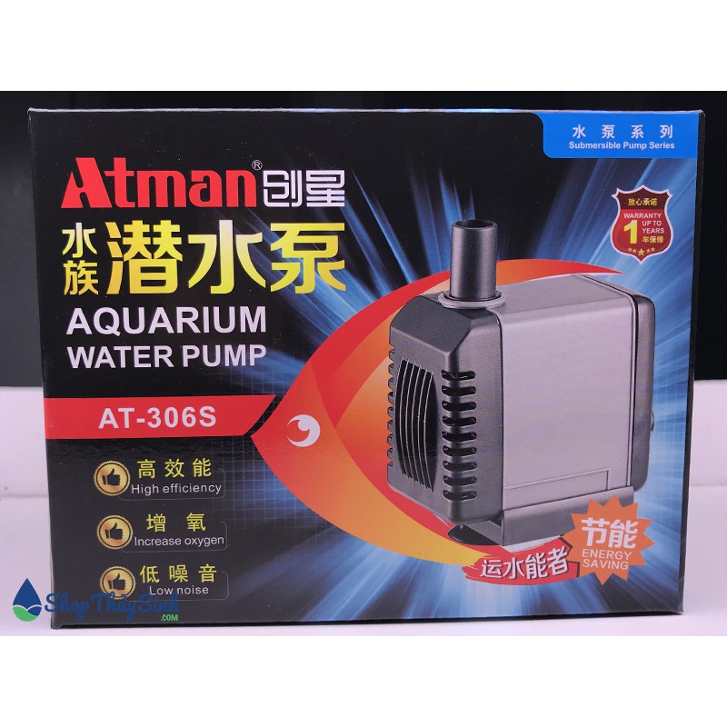 Máy bơm bể cá cảnh Atman AT 301s 302s 303s 304s 305s 306s