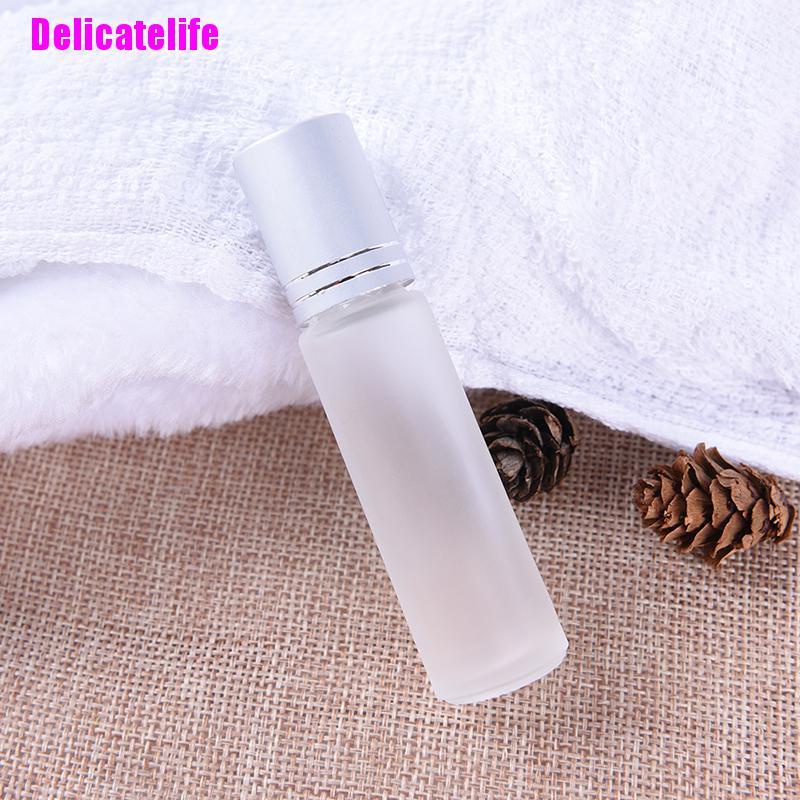 [Hàng mới về] Chai rỗng đựng nước hoa 10ml có đầu lăn bằng nhựa tiện dụng