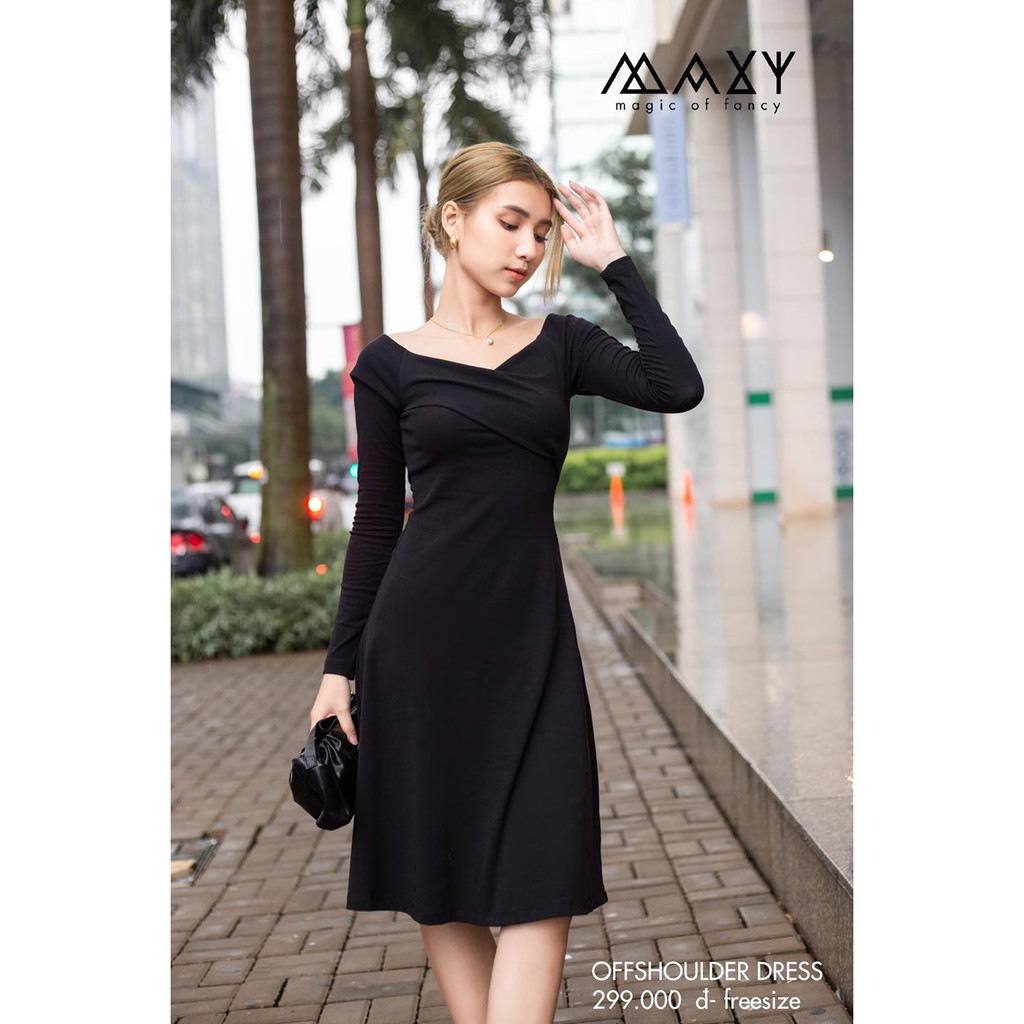 [Mã FAGREEN1505 giảm tới 30K đơn 99K] ĐẦM - OFFSHOLDER DRESS - Đầm trễ vai | BigBuy360 - bigbuy360.vn