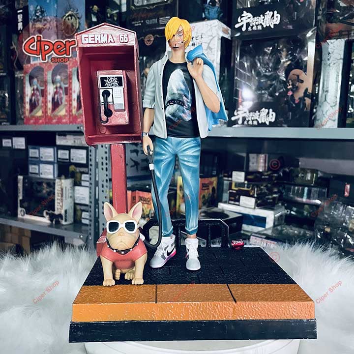 Mô hình Sanji Street - Figure Ace Fashion Style One Piece