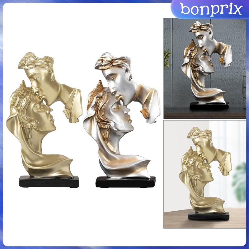 Đồ trang trí Cặp Đôi Màu Xám Mini Bằng Nhựa Resin Độc Đáo Dùng Trang Trí Nhà Cửa