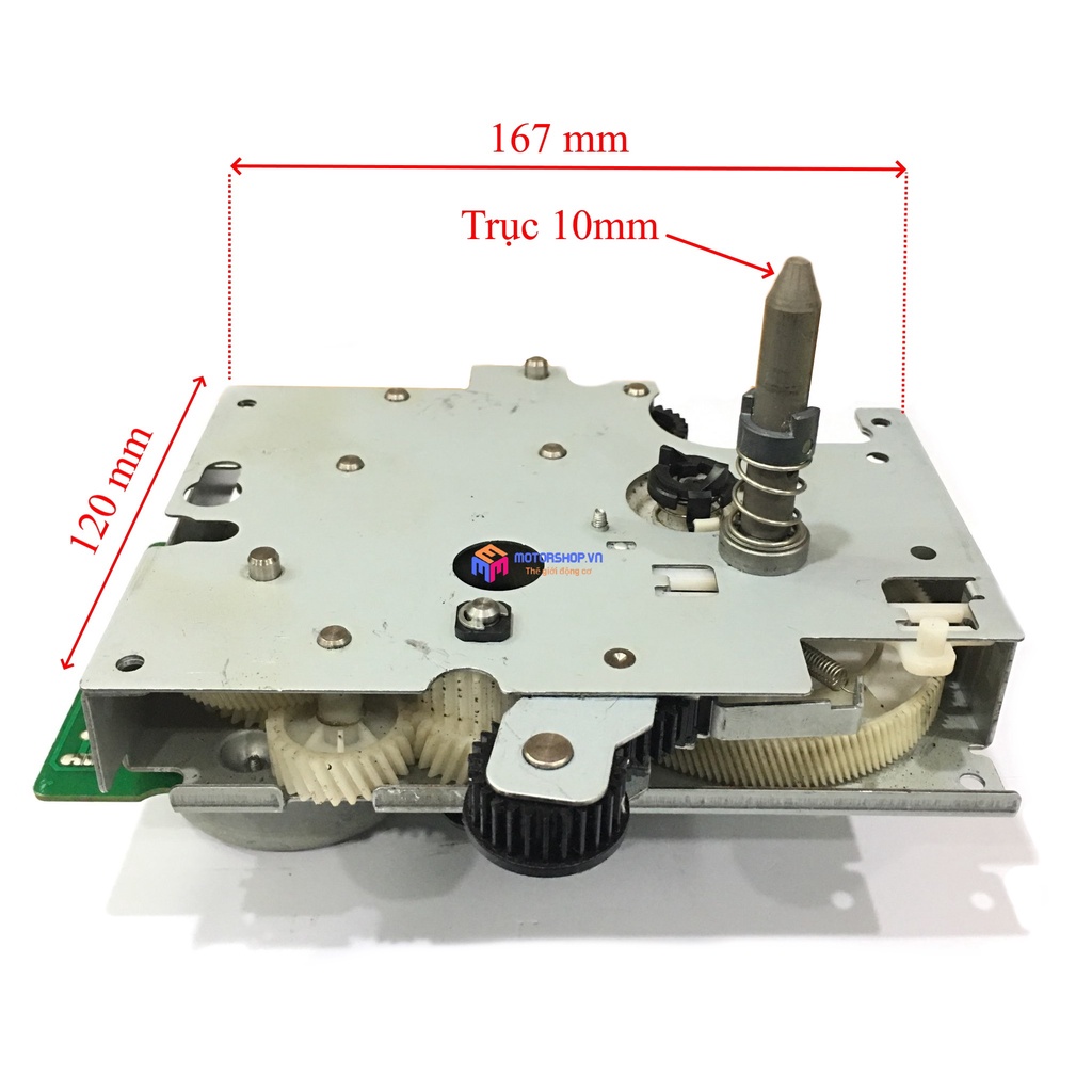 MTS BỘ 2 ĐỘNG CƠ GIẢM TỐC BRUSHLESS KHÔNG CHỔI THAN TRỤC 10MM SIÊU KHỎE 14V – 24VDC