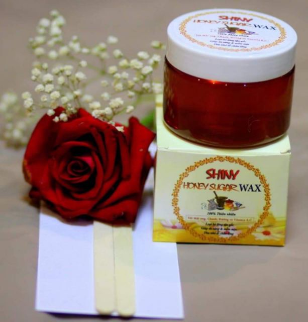 Wax lông lạnh mật ong shiny handmade & mỡ trăn triệt lông, wax sạch lông tay, chân, nách, bikini | BigBuy360 - bigbuy360.vn