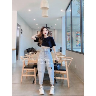 ÁO CROPTOP PHÔI DÂY ĐAN CHÉO BỤNG