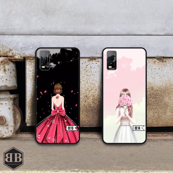Ốp lưng kính cường lực Vivo Y3S bao giá ,bao chất