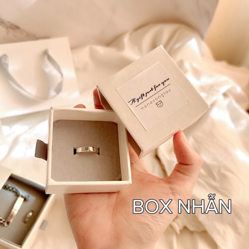 Hộp túi giấy nhung Nene dạng rút