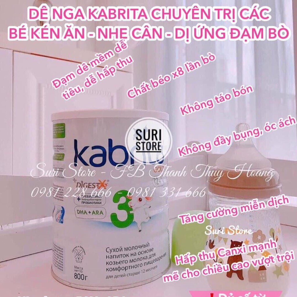 Sữa Kabrita Gold Nga số 3 12M+