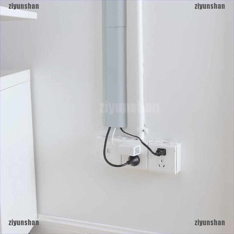 {ziyunshan}Self-Adhesive Raceway Wall Cord Duct Cover Case Cable Duct Ties Fixer Fastener | BigBuy360 - bigbuy360.vn