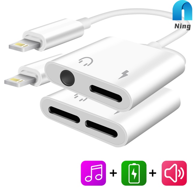 Cáp Chuyển Đổi Âm Thanh Jack Cắm 3.5mm Cho Iphone