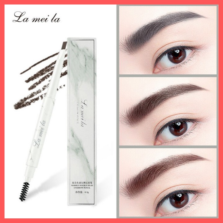 Bút kẻ mày 2 đầu Lameila không thấm nước và mồ hôi [CHÍNH HÃNG] | BigBuy360 - bigbuy360.vn