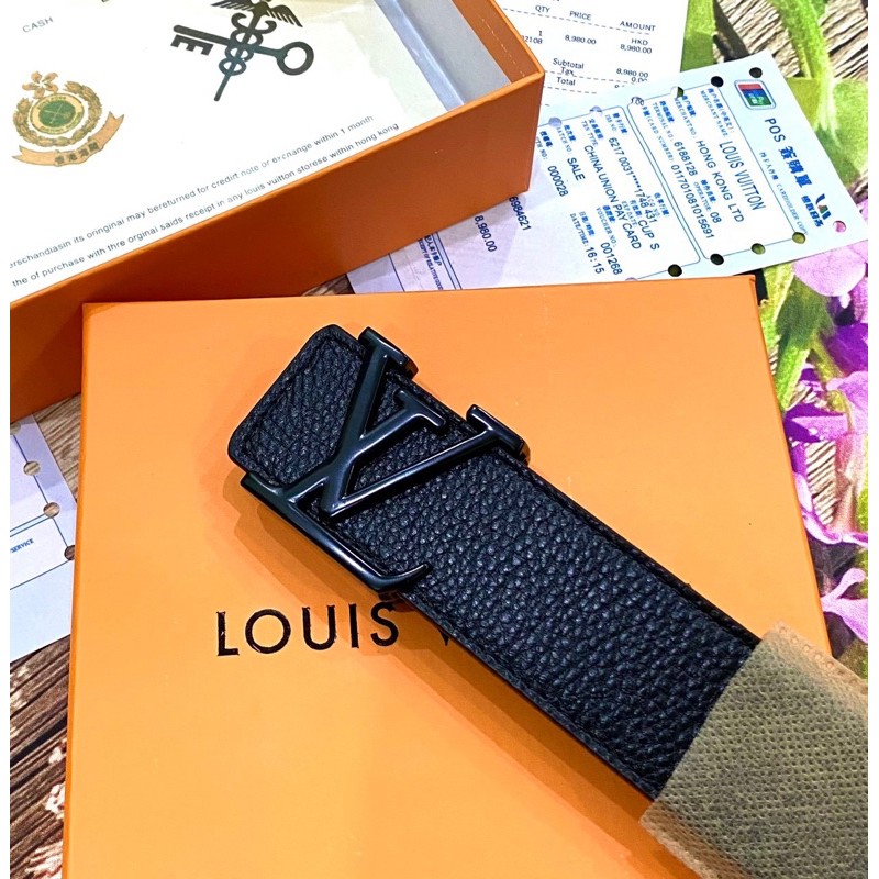 [FULL HỘP] Thắt lưng Lv(mặt đen)