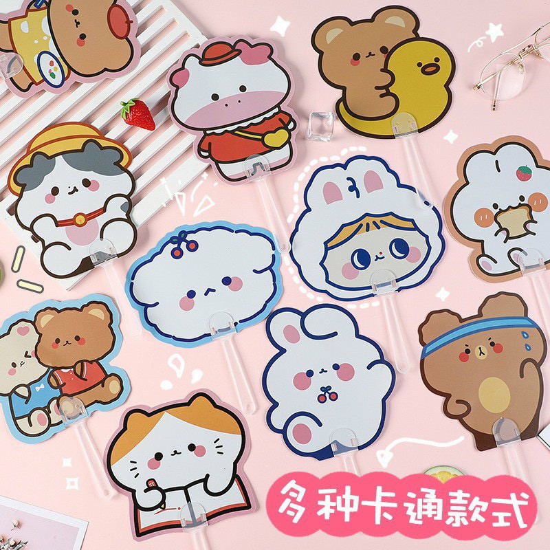 Quạt cầm tay hoạt hình dễ thương | BigBuy360 - bigbuy360.vn