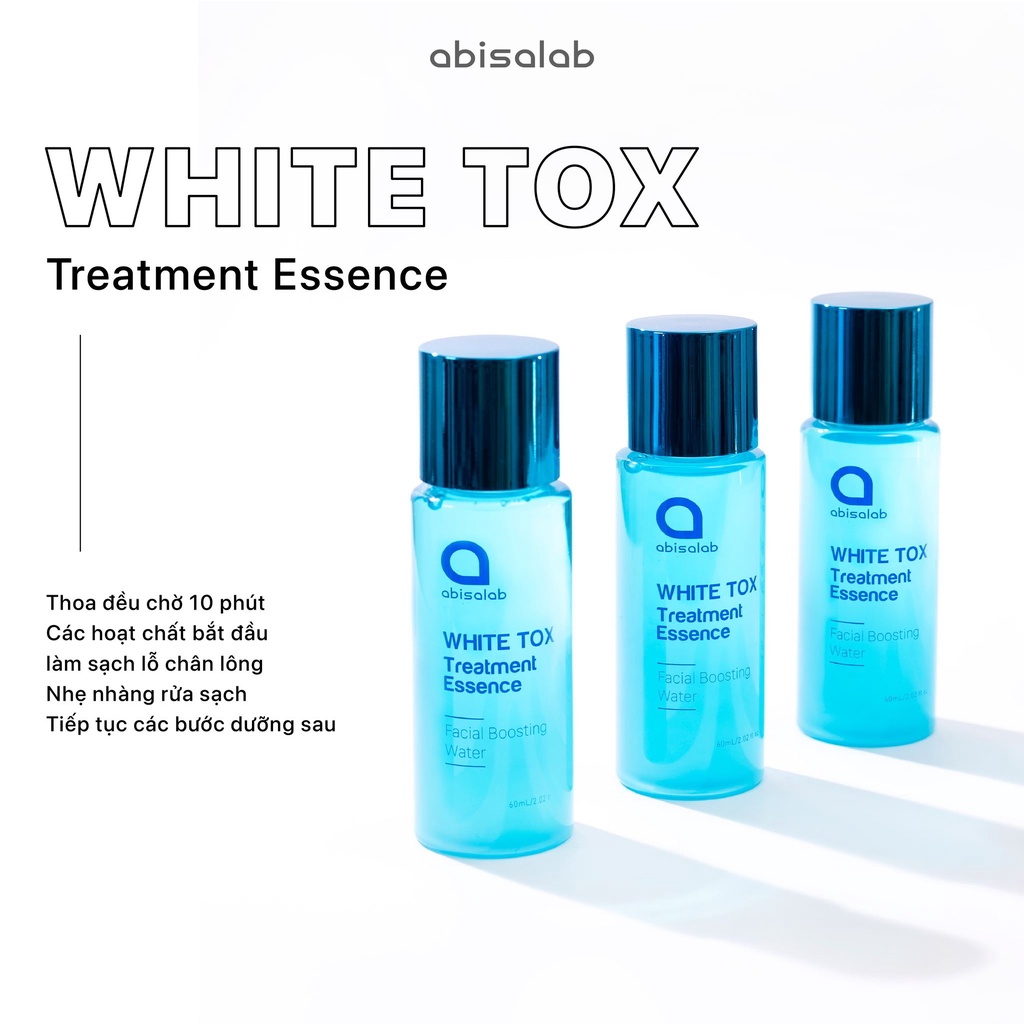 Mặt nạ thanh lọc da Abisalab White Tox Treatment Essence 60ml