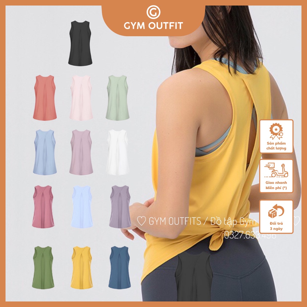 Áo Tập Thể Thao sát nách Lululemon ALL TIED UP TANK