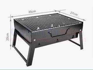 Bếp nướng than hoa vuông cao cấp