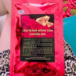 Tắm Trắng Hồng Sâm Chuyên Spa