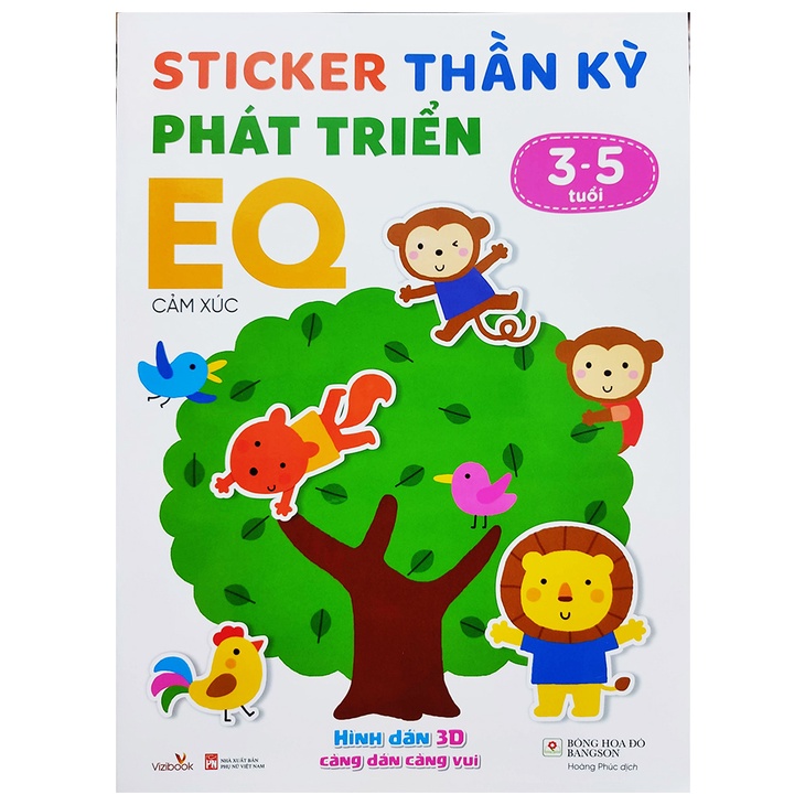 Sách - Sticker thần kỳ phát triển IQ EQ CQ cho bé từ 2 đến 5 tuổi Vizibook | BigBuy360 - bigbuy360.vn